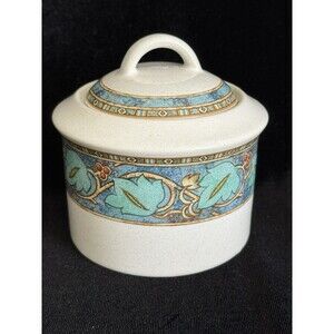 Studio Nova Village Trail Ivy Leaf Blue Sugar Bowl Lid Y2219